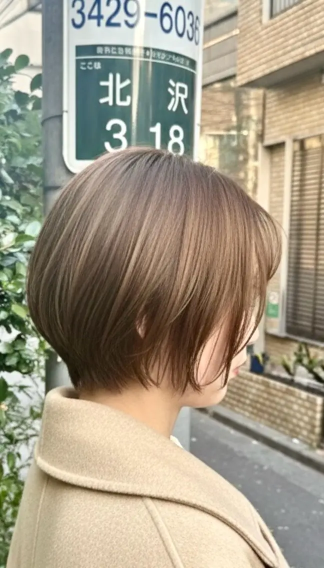 ショート カラー ショートボブ ボブ ショートヘア カット ヘアカラー トリートメント ショート/ボブ /髪質改善/内山翔太のヘアスタイル
