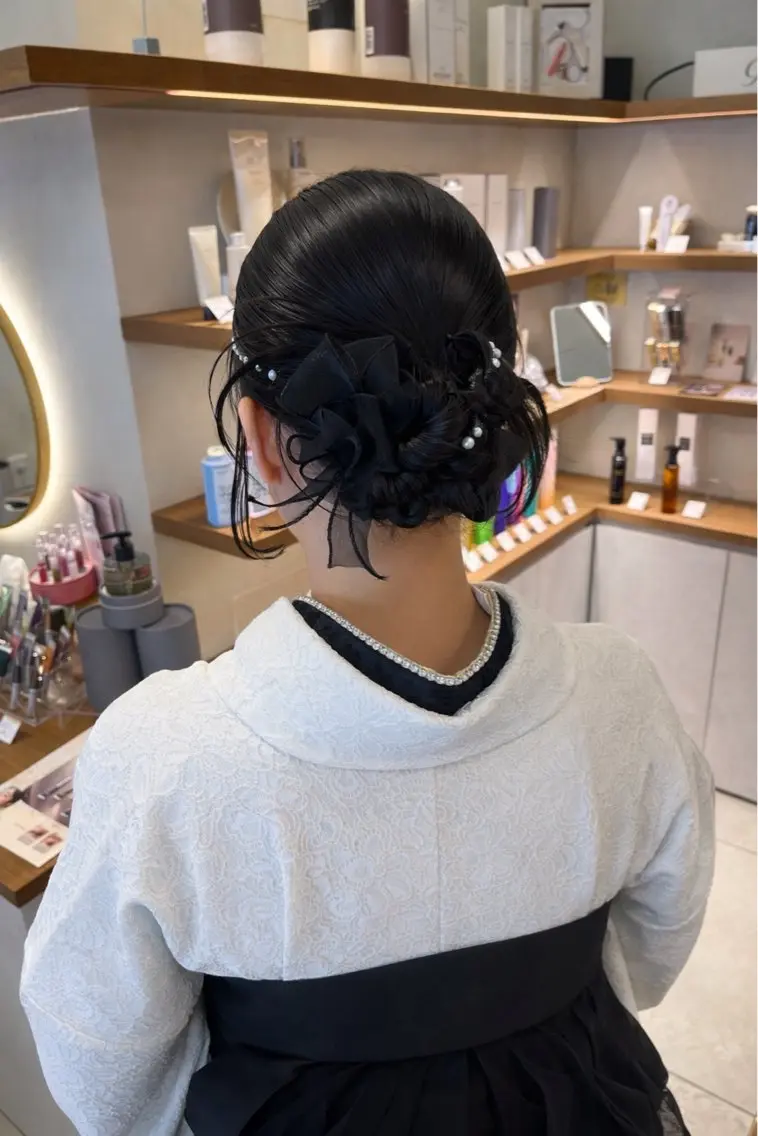 ヘアアレンジ Miwa🦋渋谷/ 透明感カラー/セットのヘアスタイル