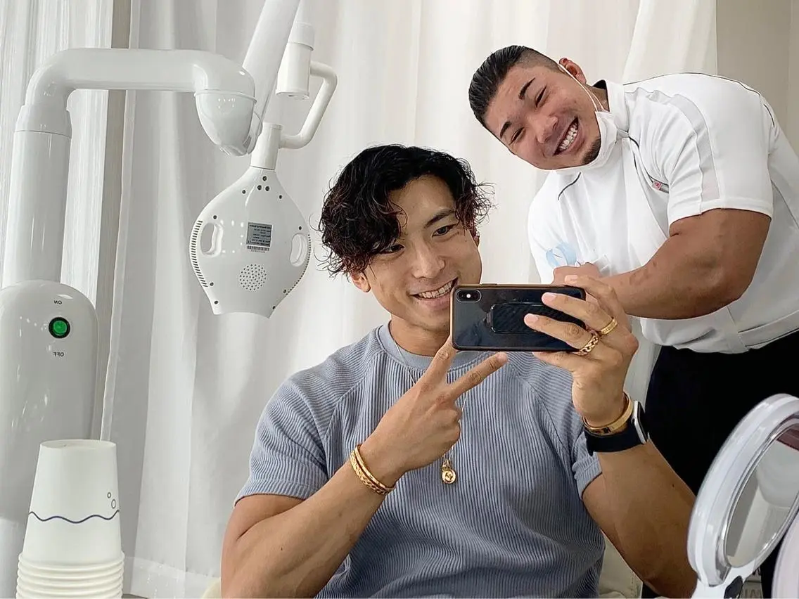 セミロング カラー パーマ ヘアアレンジ メンズ キッズ ネイル マツエク・マツパ ジェルネイル ホワイト その他 LOVE ホワイトニング銀座店のその他イメージ