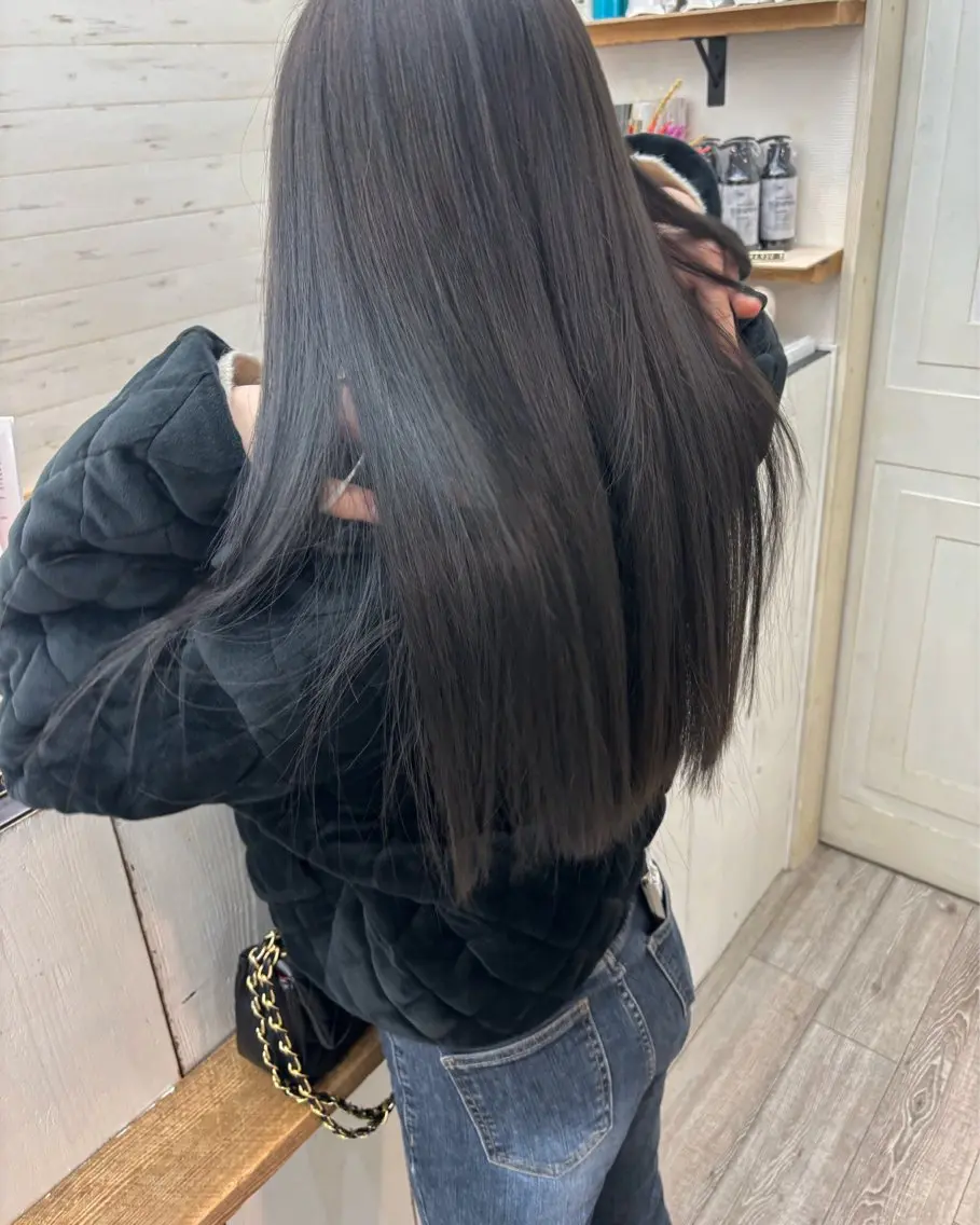 【新規限定/予防美容】 カット酸性ストレート+カラー+トリートメント+スパの写真