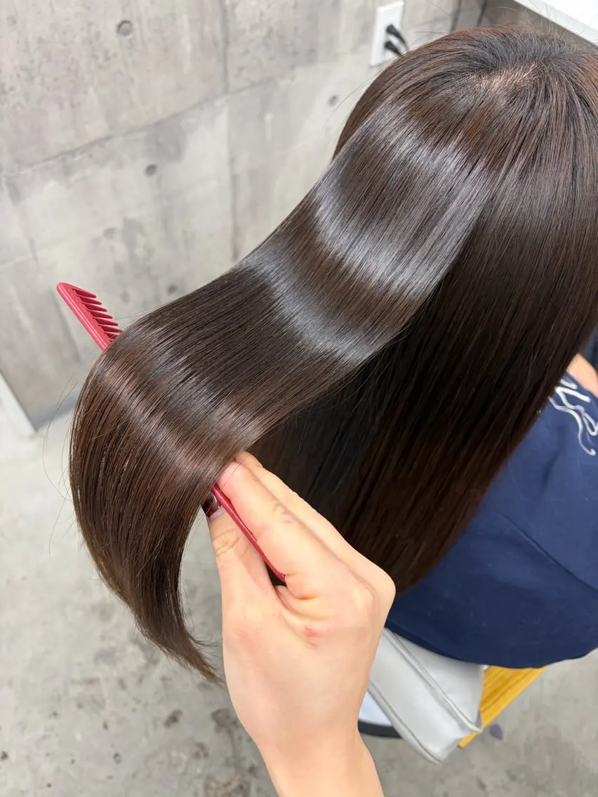 ロング カット トリートメント ageless/ nana/髪質改善のヘアスタイル