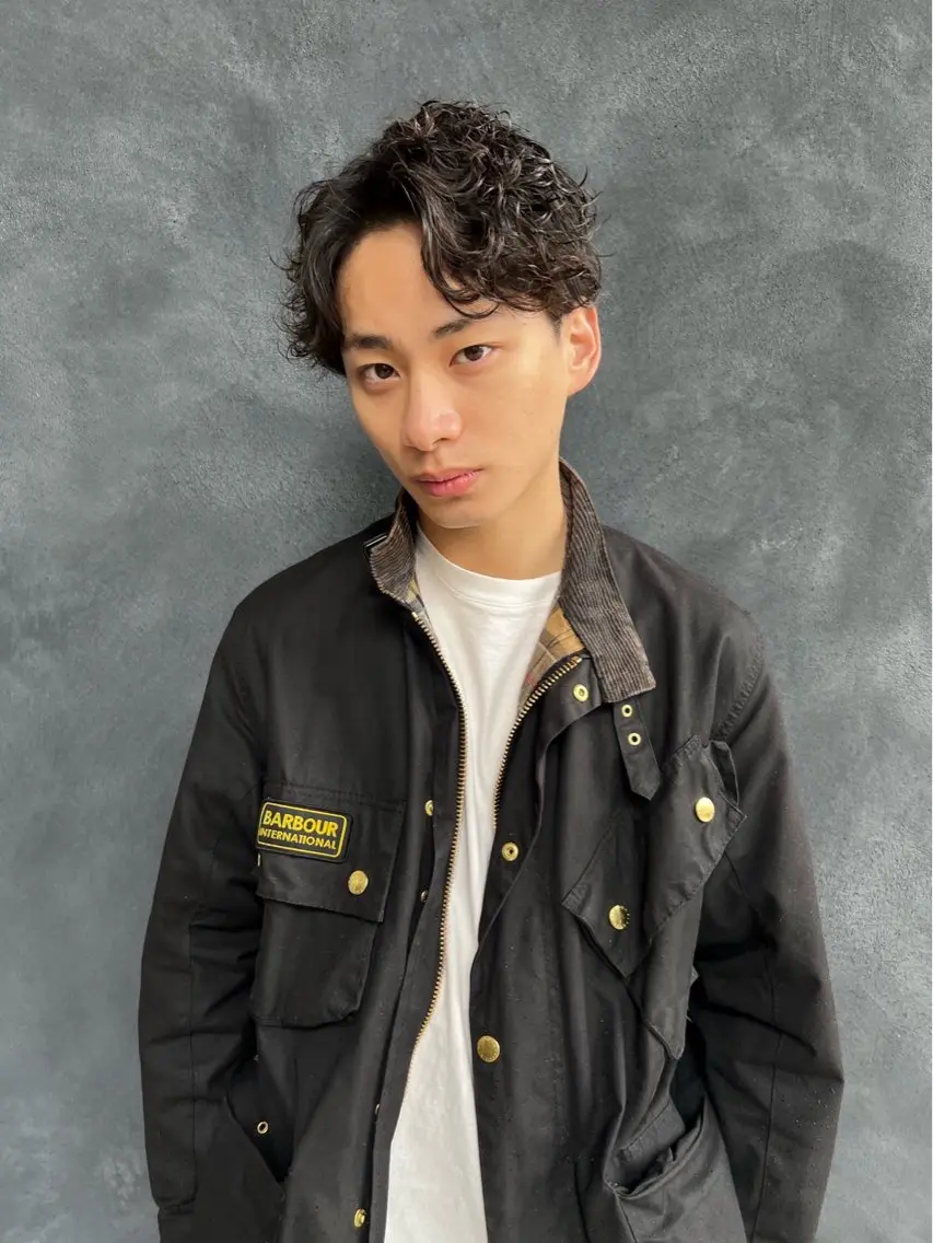 パーマ メンズ メンズパーマ 🔥メンズカラー職人 🔥音登のヘアスタイル