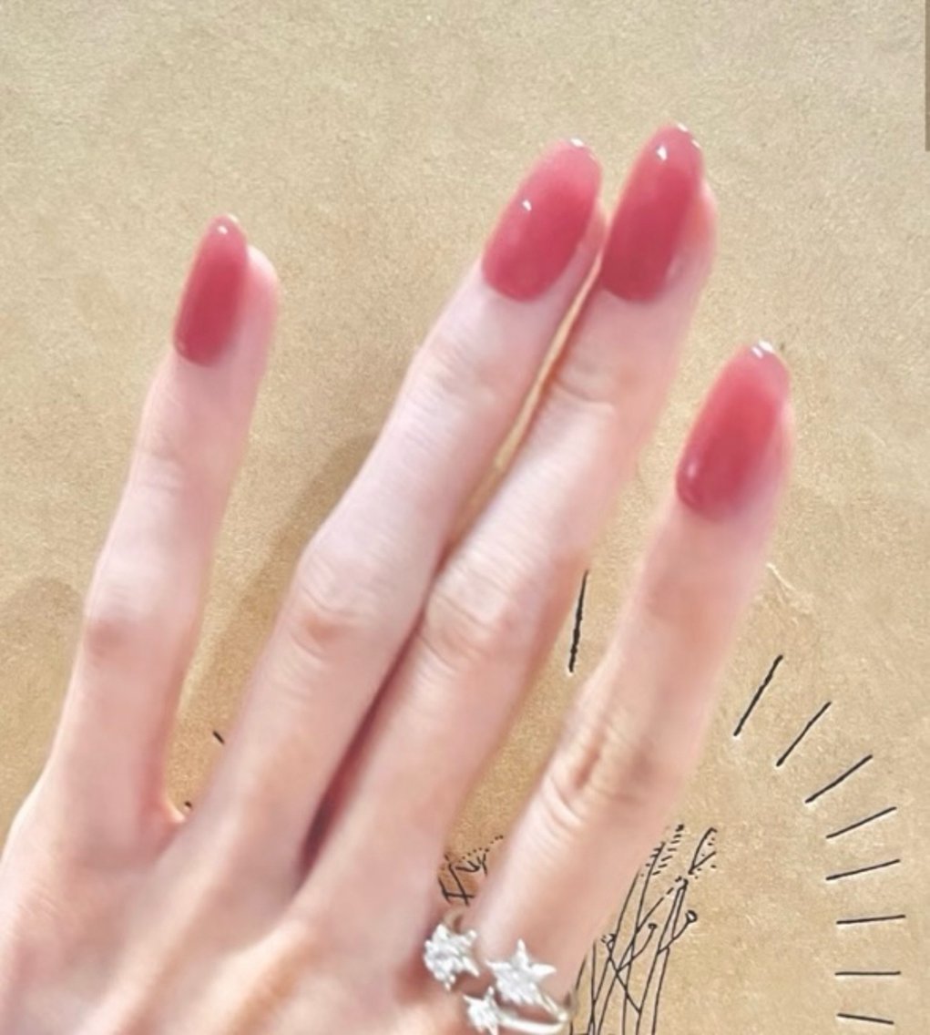 ネイル ハンドネイル H3 Nail Tsuki🦋💙のネイルデザイン