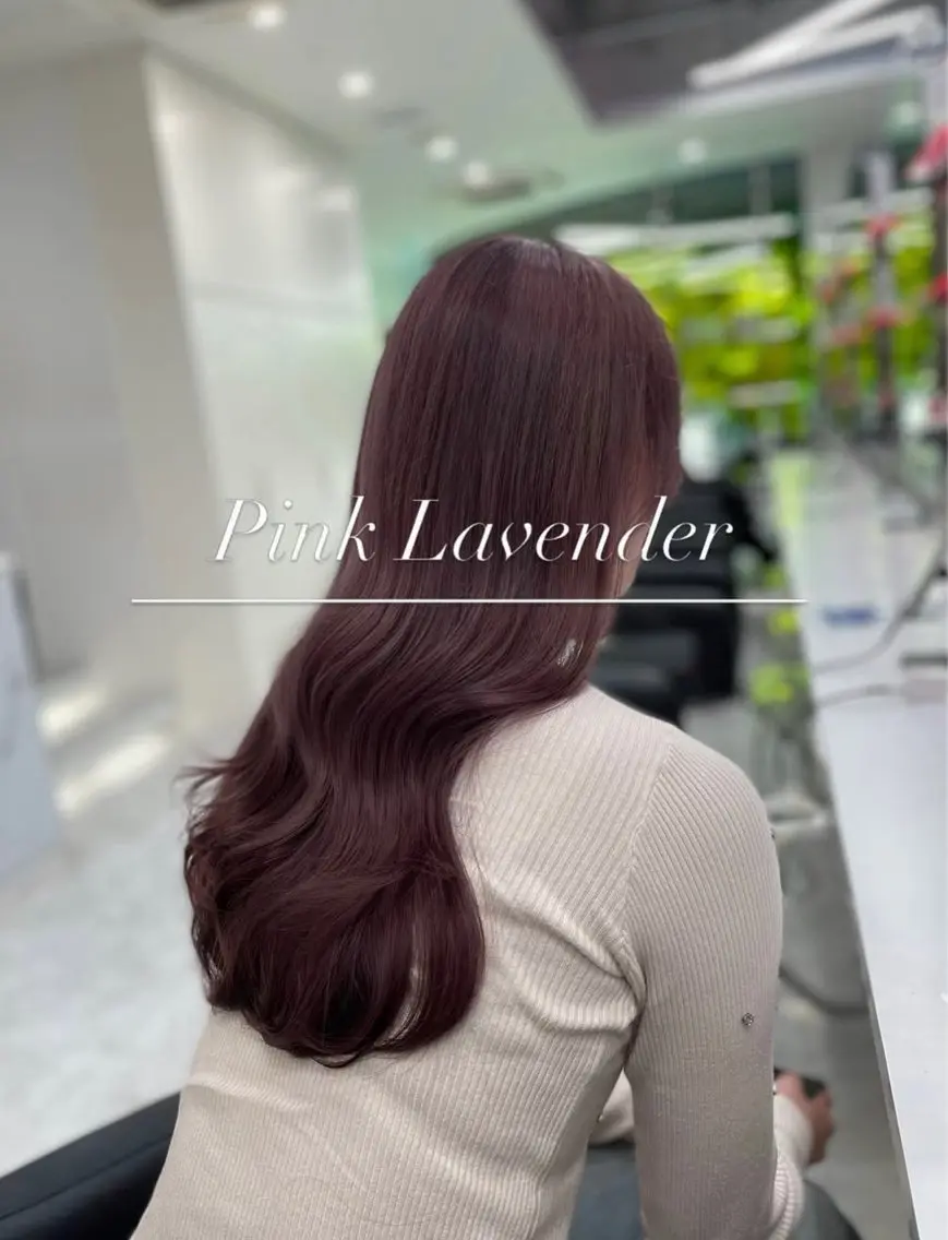 ロング カラー ヘアアレンジ 💜RIO/韓国風 寒色・暖色カラー💜のヘアスタイル
