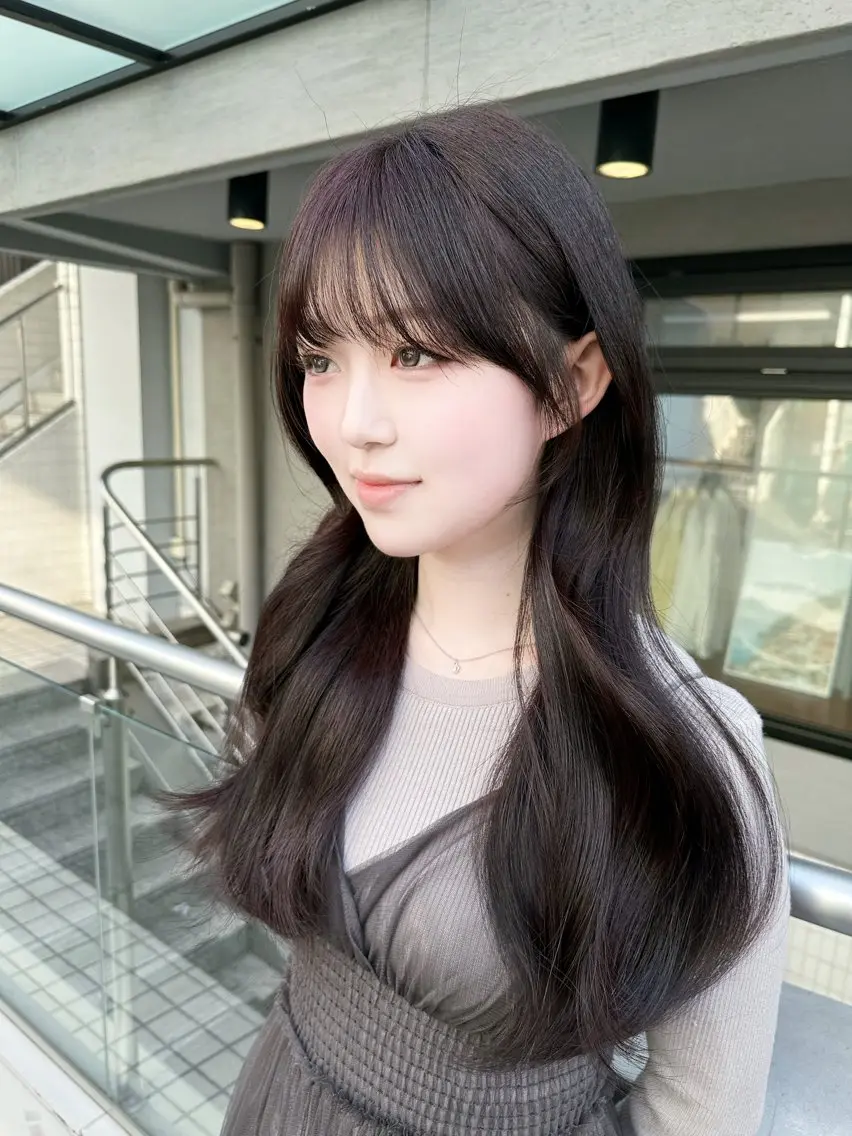 ロング カラー 美髪/レイヤー 表参道/ヒロキのヘアスタイル