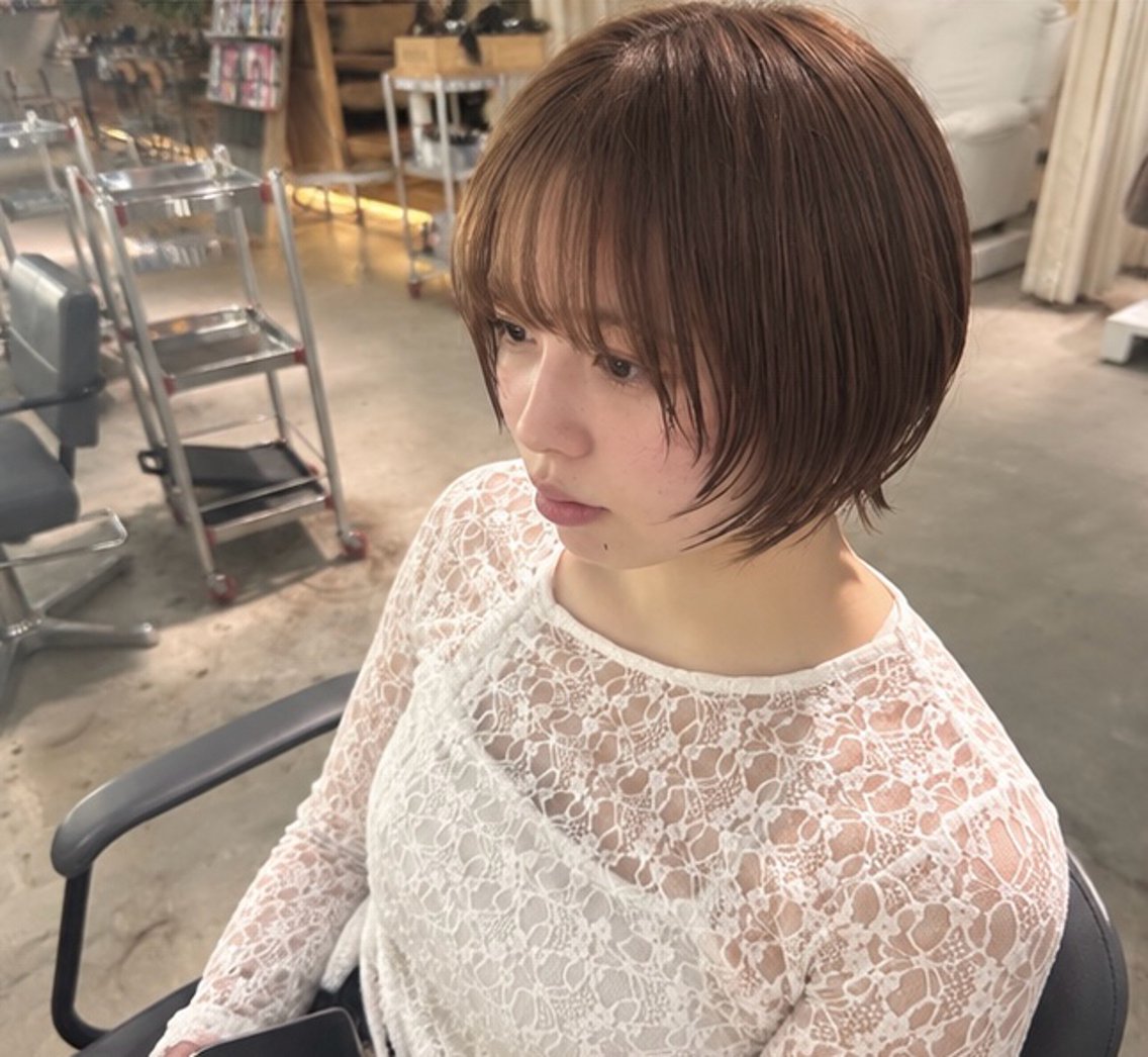 ショート ヘアカラー 高橋 航大のヘアスタイル