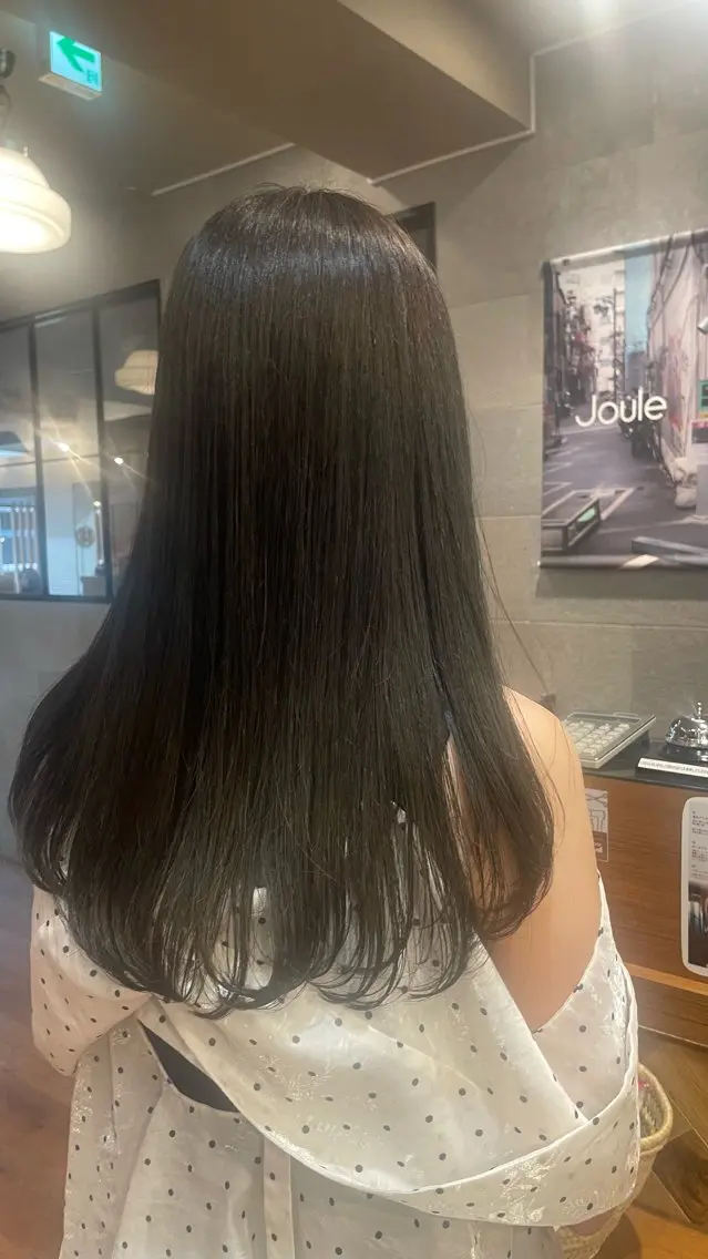 ロング カット ヘアカラー トリートメント 銀座ボブカラーパーマ misakiのヘアスタイル