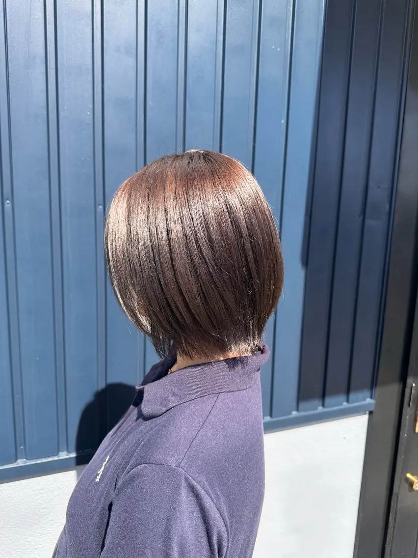 ショート カラー ヘアカラー Lantana 前野心結のヘアスタイル