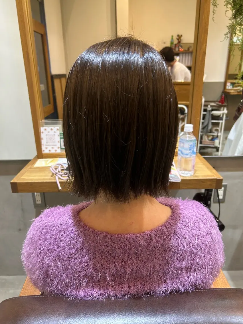 ショート カラー カット ヘアカラー トリートメント 若狭 彩花のヘアスタイル