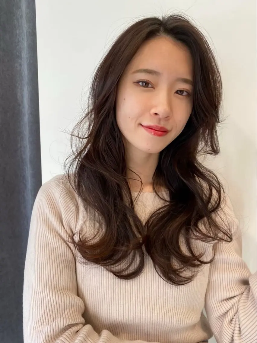 ロング カット 野田 聖輝のヘアスタイル