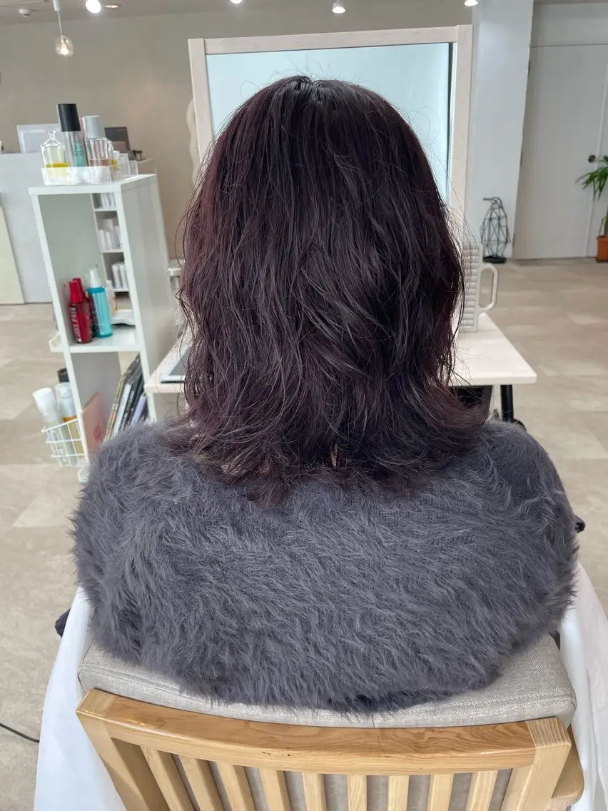 カラー 植村 菜央のヘアスタイル