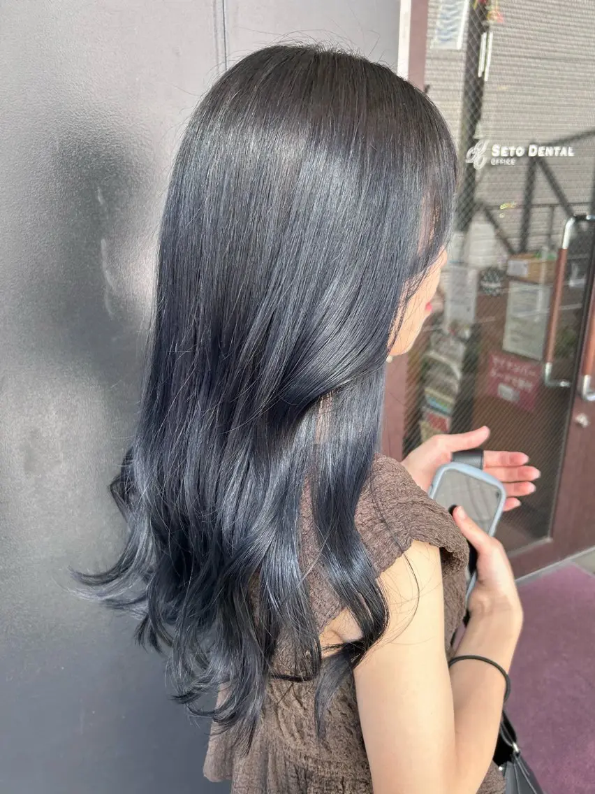 ロング ヘアカラー 🦋髪質改善🦋 眞井琴美のヘアスタイル