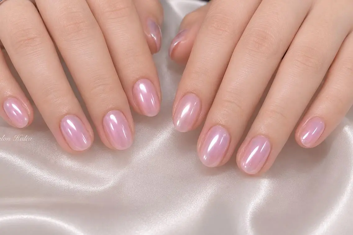 ネイル ワンカラーネイル Halea MOMOのネイルデザイン