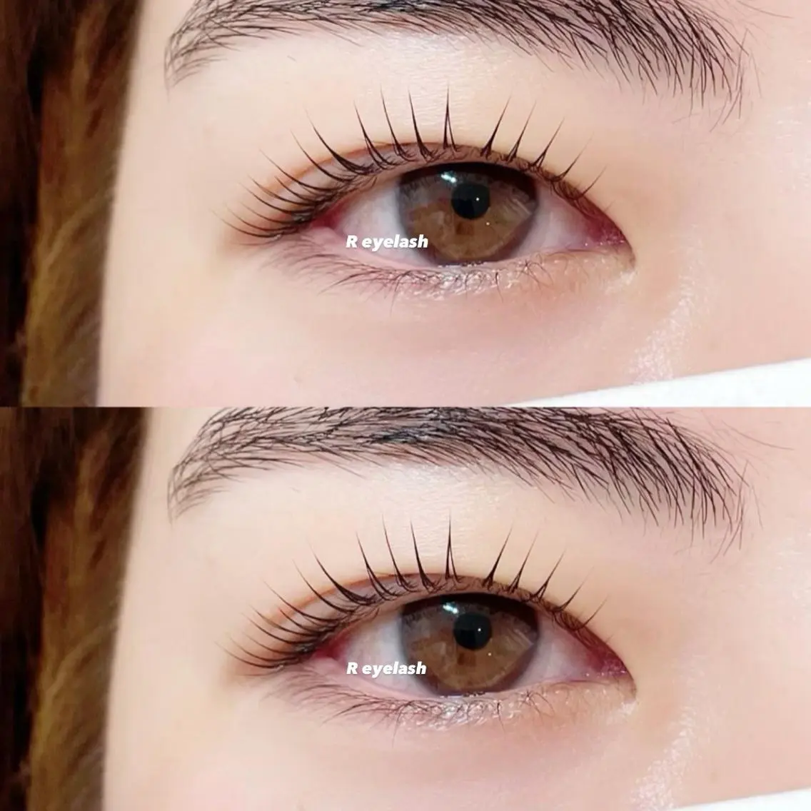 ミディアム カラー パーマ ヘアアレンジ メンズ キッズ ネイル マツエク・マツパ アイブロウ マツパ 𝑹 eyelashのマツエク・マツパデザイン