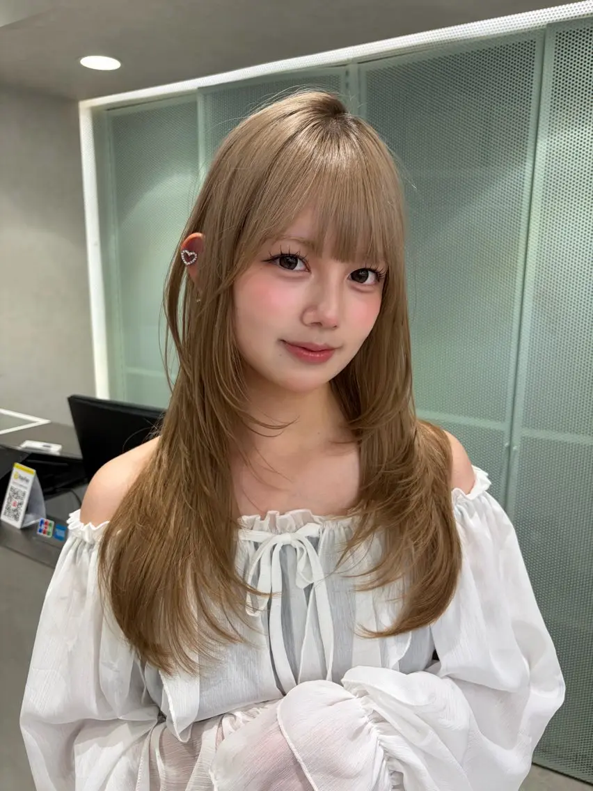 カラー カット ヘアカラー あ い か 🎀 レイヤーカットのその他イメージ