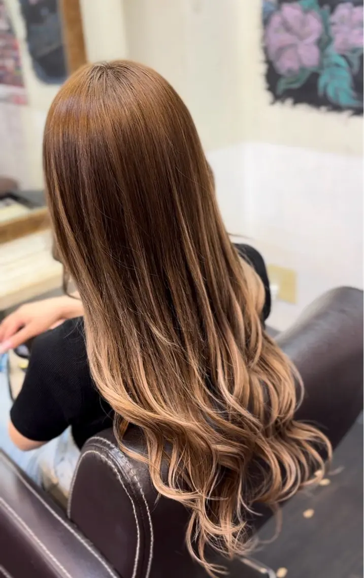 【新規様限定】馴染ませカット+シールエクステ50枚の写真