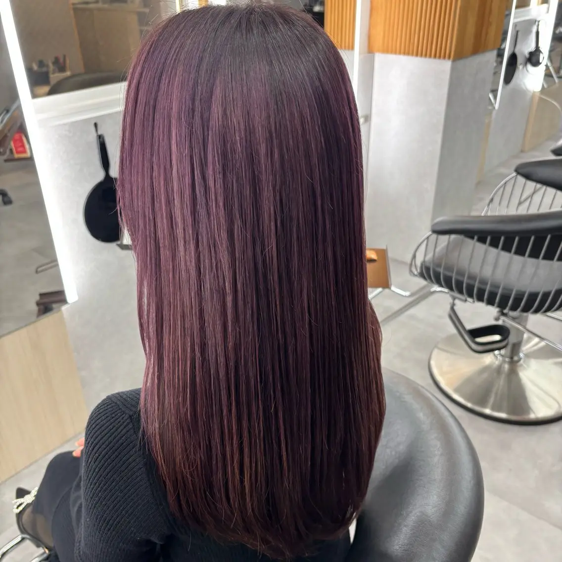 カラー ブリーチ ラベンダーカラー ヘアカラー 縮毛矯正✨艶髪✨ /🌻ひな🌻のヘアスタイル