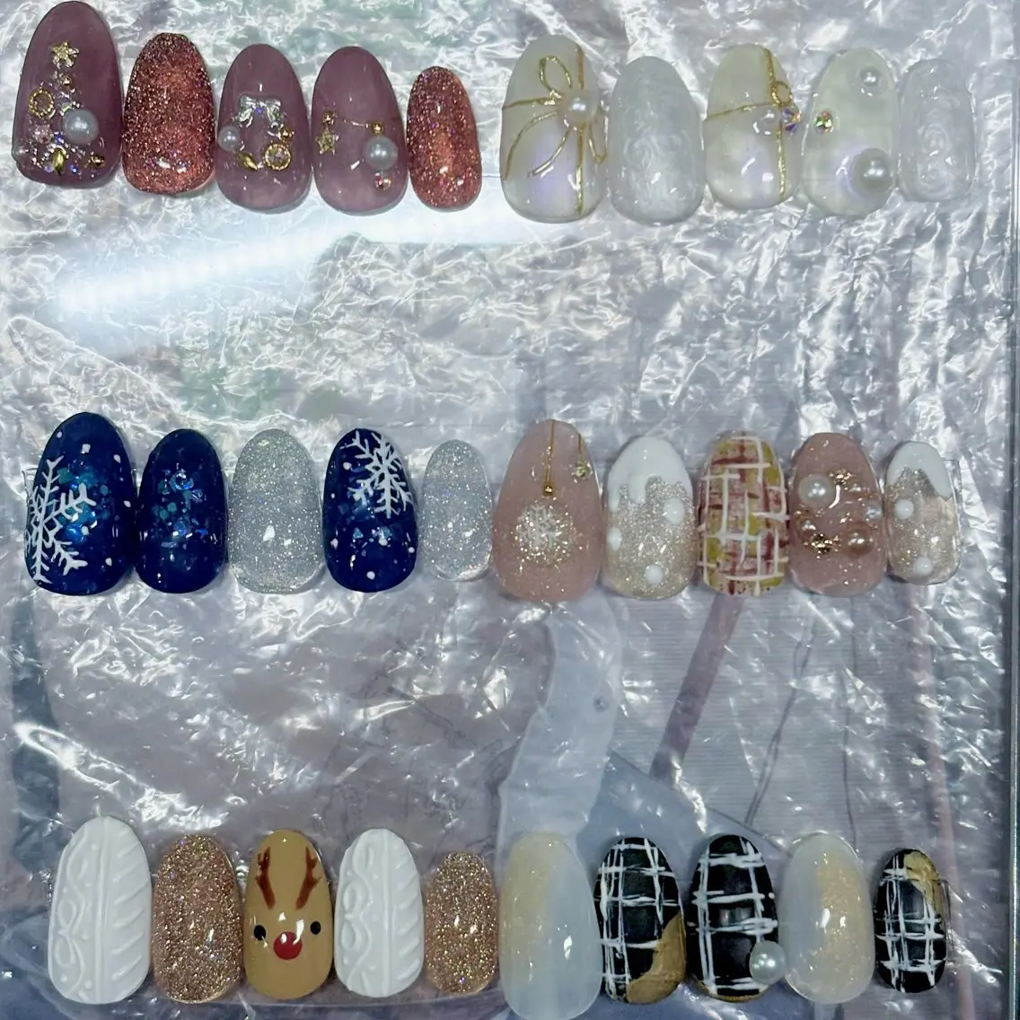 ネイル ジェルネイル マットネイル 冬ネイル ハンドネイル 一人ひとりに寄り添う 施術🌈IRiS🪽のネイルデザイン