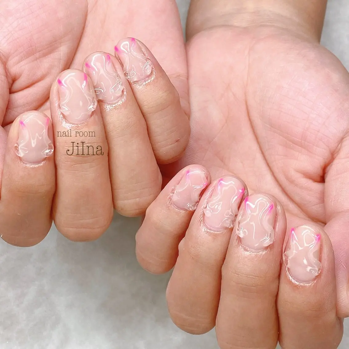 ネイル 持ち込み JiIna nailのネイルデザイン