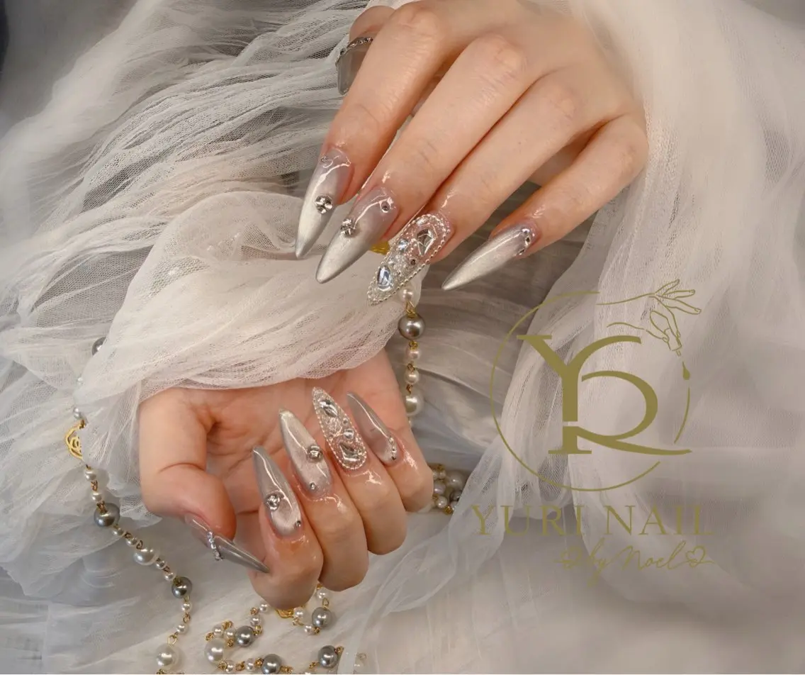 ネイル アートネイル フットネイル フレンチネイル ジェルネイル 韓国ネイル ハンドネイル フットネイル ハンドケア YURI Nail Funabashiのネイルデザイン