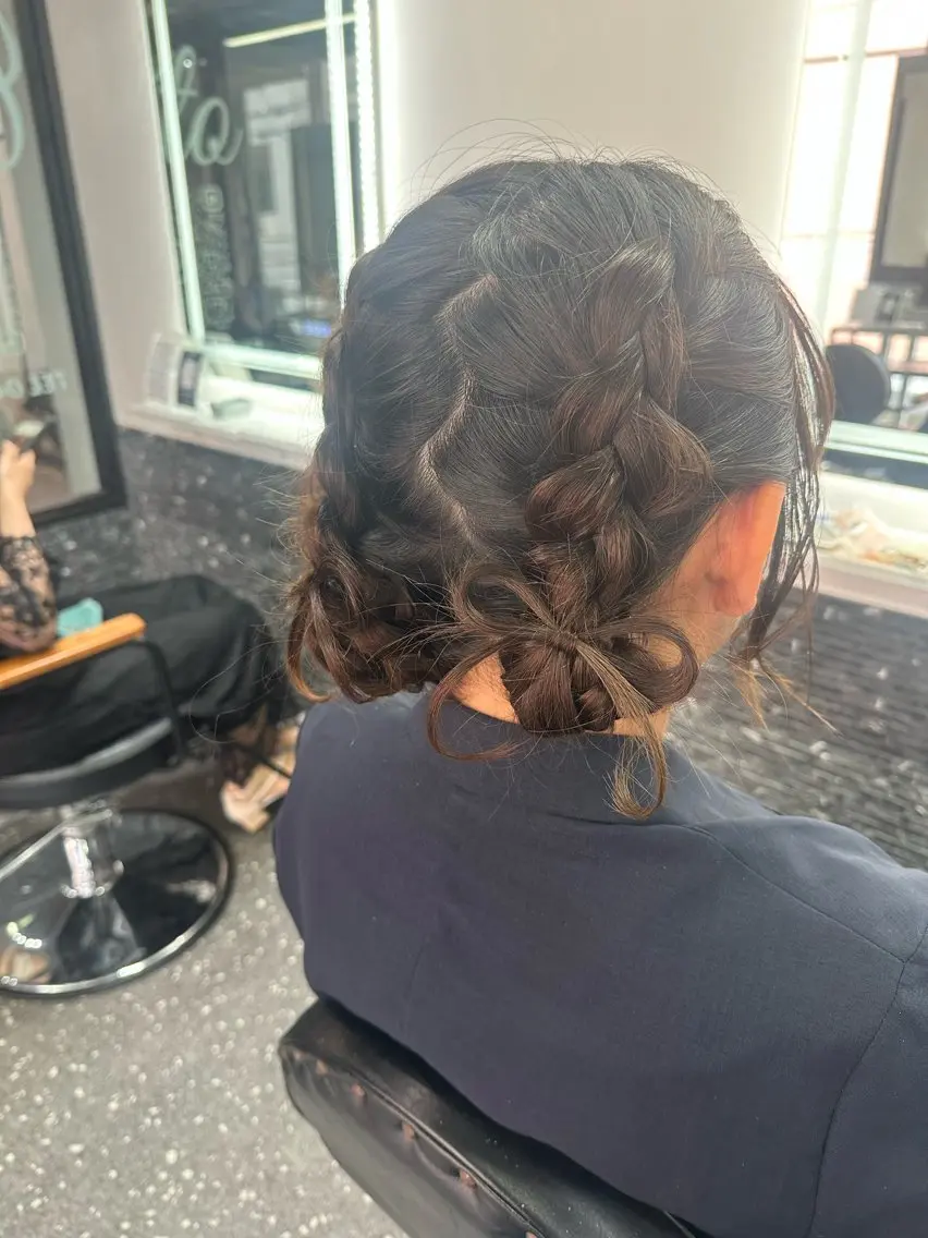 セミロング ヘアセット 髪質改善⭐️縮毛矯正 中野⭐️Rinaのヘアスタイル