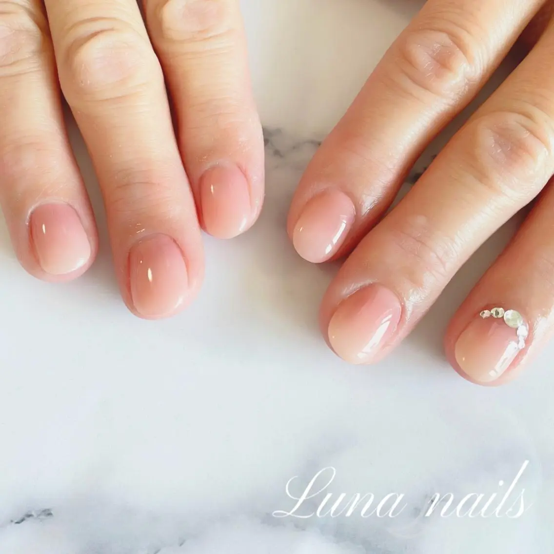 ネイル ハンドネイル yuka Luna nailsのネイルデザイン