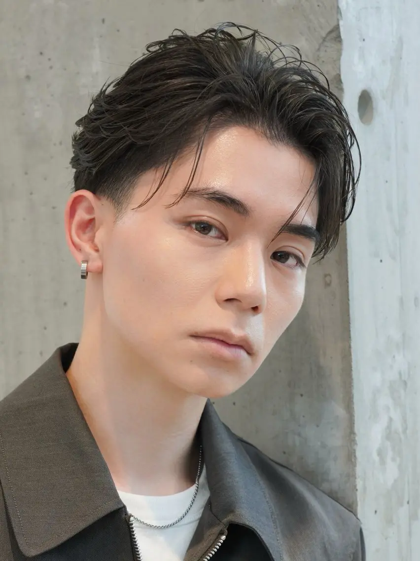 パーマ メンズ フェザーパーマ メンズパーマ 学生（メンズ向け） 学生 カット パーマ fifth/ あつきのヘアスタイル