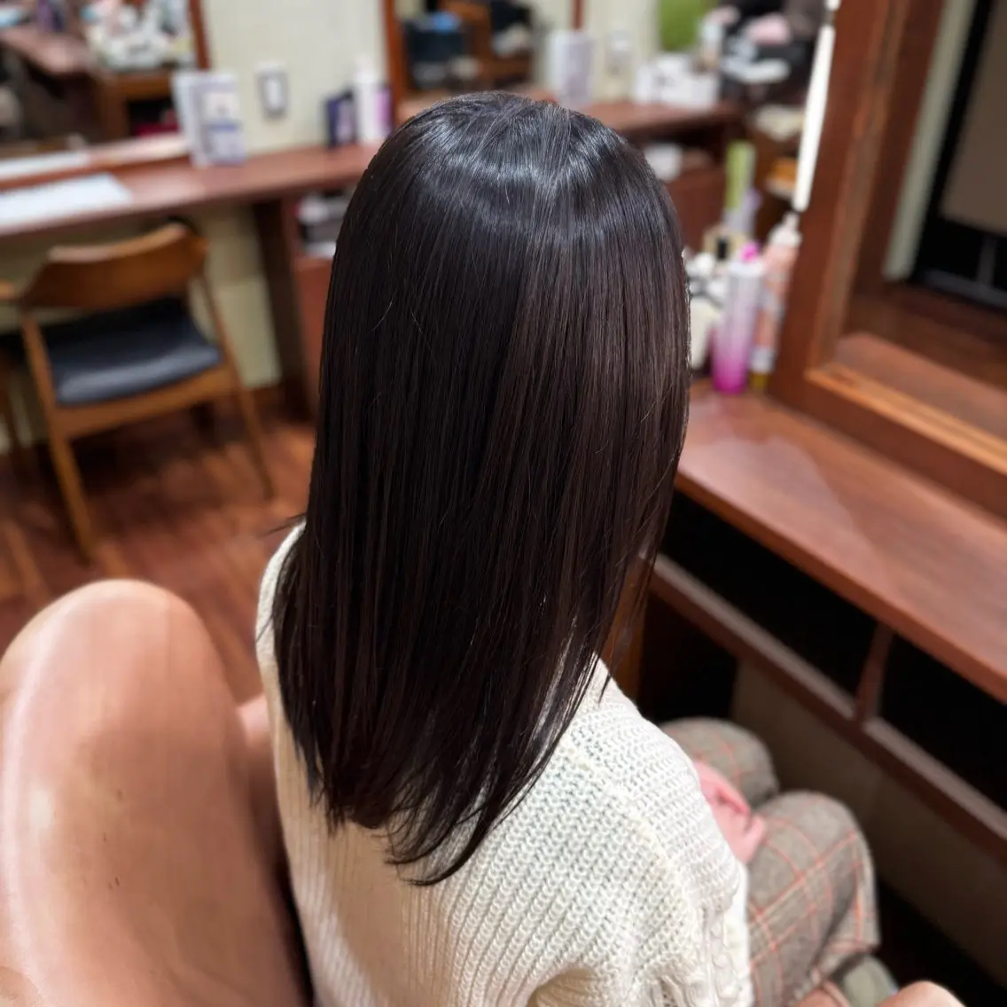 セミロング 似合わせ/たにざわ しんごう≫南草津のヘアスタイル