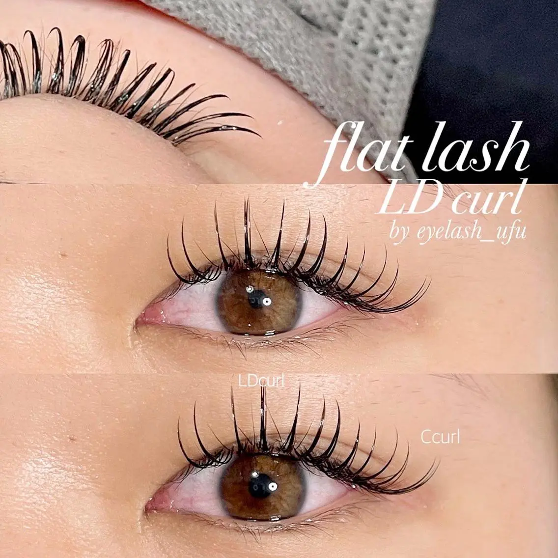 ヘアアレンジ マツエク・マツパ アイブロウ フラットラッシュ マツエク eyelash ufuのマツエク・マツパデザイン