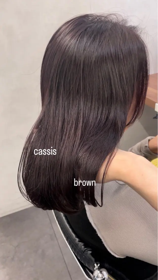 ミディアム 中山 大暉のヘアスタイル