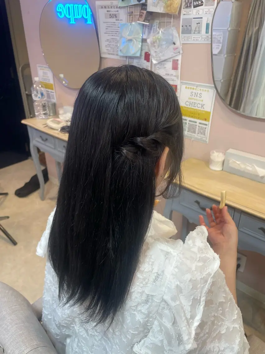 ヘアアレンジ pupe もえのヘアスタイル
