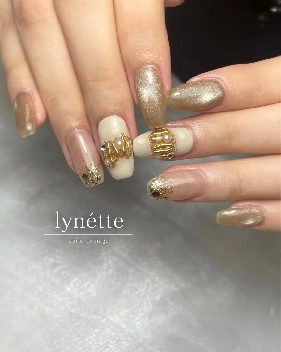 ネイル ニュアンスネイル lynétte 那覇ネイルサロンのネイルデザイン