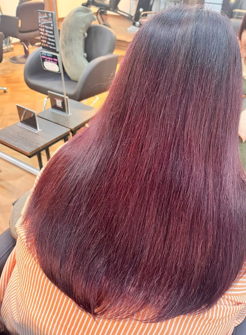 ロング 🍒Ayana🍒 艶カラー🍒のヘアスタイル