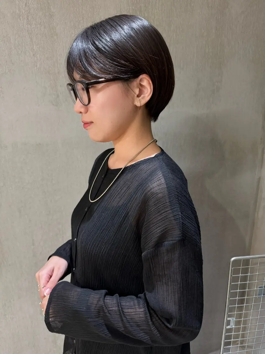 ショート shiro.kobe 森彩華のヘアスタイル