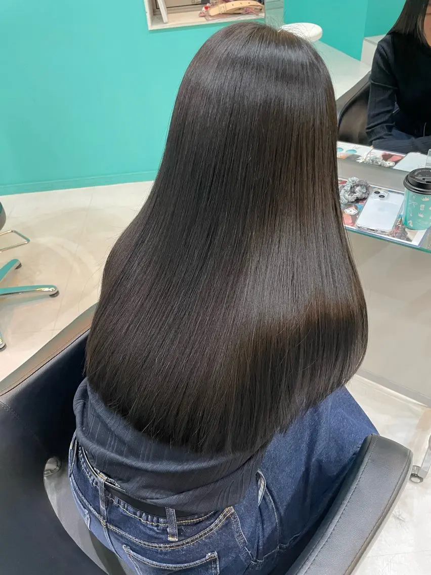 ロング カラー ブリーチ ダブルカラー 髪質改善 🫧ショート/ボブ 池袋西口・泡渕✂️のヘアスタイル