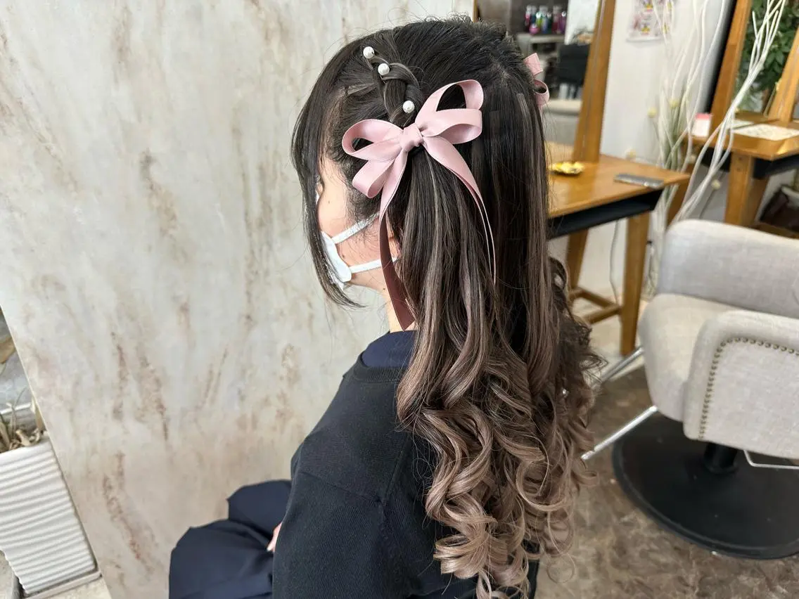ヘアアレンジ 艶髪🇰🇷髪質改善 🎀ikuno🎀のヘアスタイル