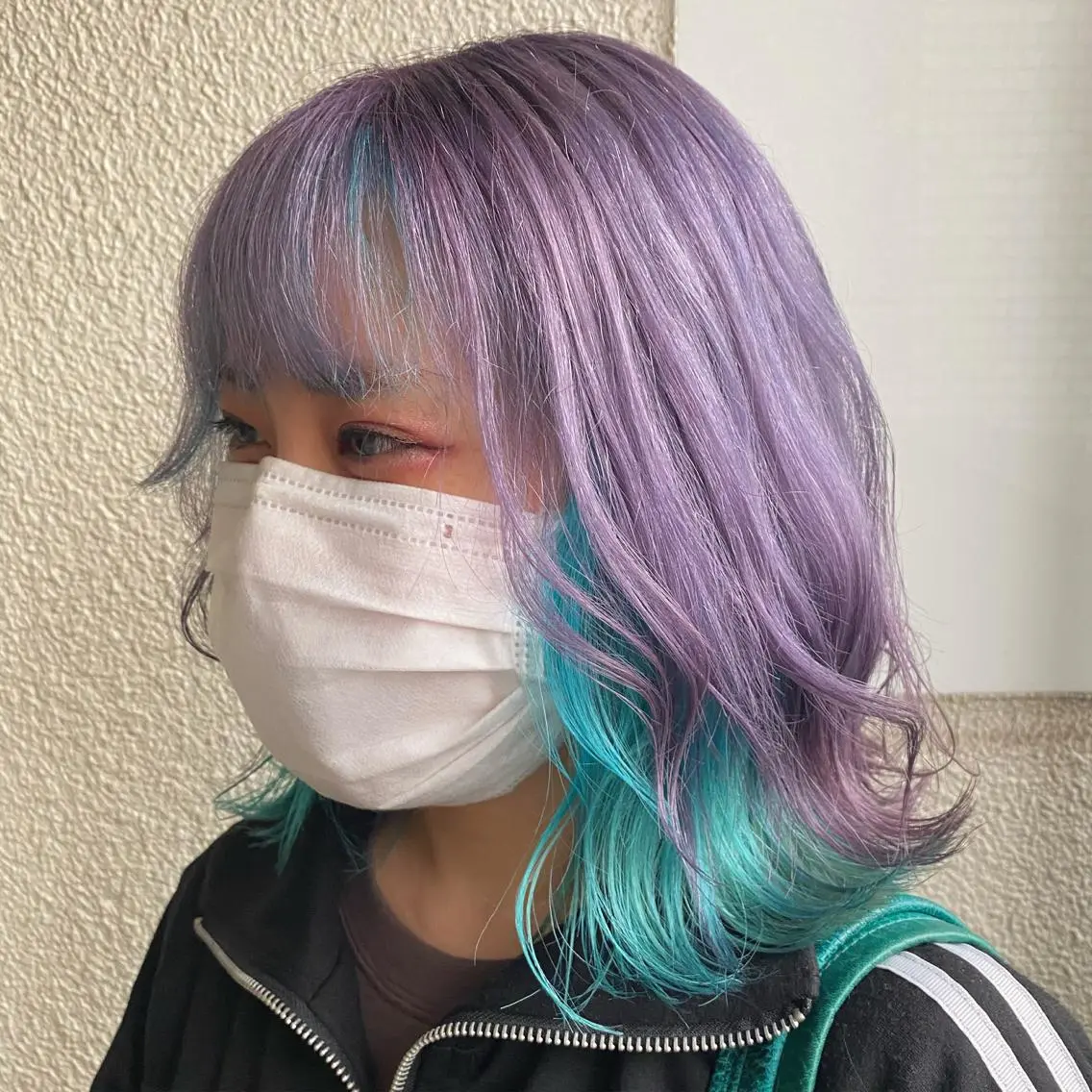 ミディアム カラー パーマ ヘアアレンジ メンズ キッズ ネイル マツエク・マツパ メンズブリーチ メンズハイトーン メンズインナーカラー アクアカラー ブリーチ 🌈デザインヘア職人 Kaede🌈のヘアスタイル