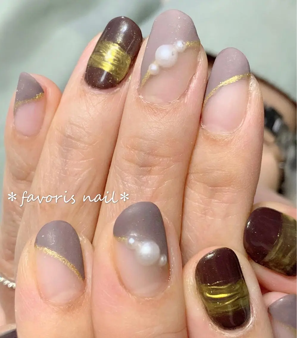 アート定額Cネイルの写真