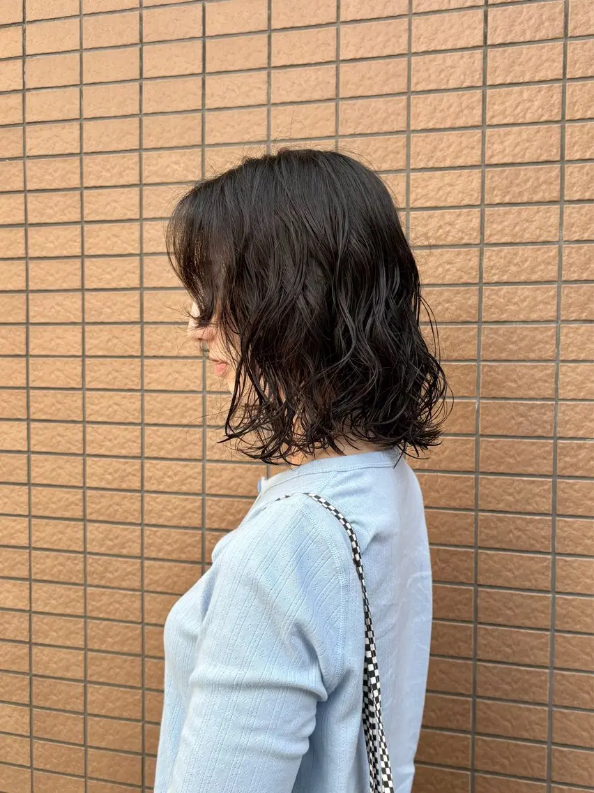 ミディアム パーマ カット パーマ 南 (Minami)のヘアスタイル