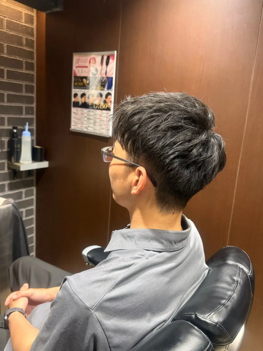 メンズ ビジネス 久保 ことねのヘアスタイル