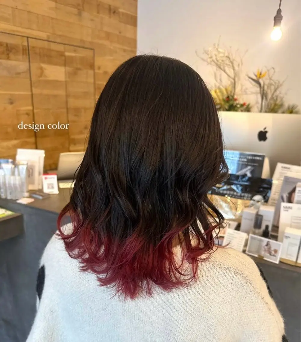 ミディアム aisa ／札幌／艶カラー🎀のヘアスタイル