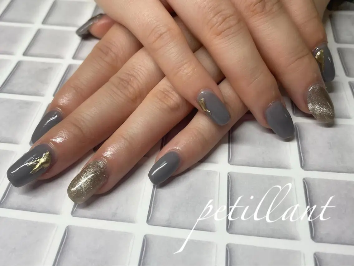 ネイル ハンドネイル ハンドケア nail salon petillantのネイルデザイン