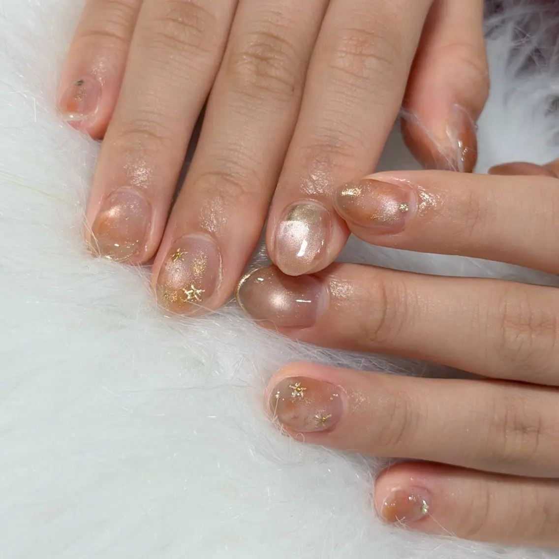 ネイル ハンドネイル フットネイル LAVISH nanamiのネイルデザイン
