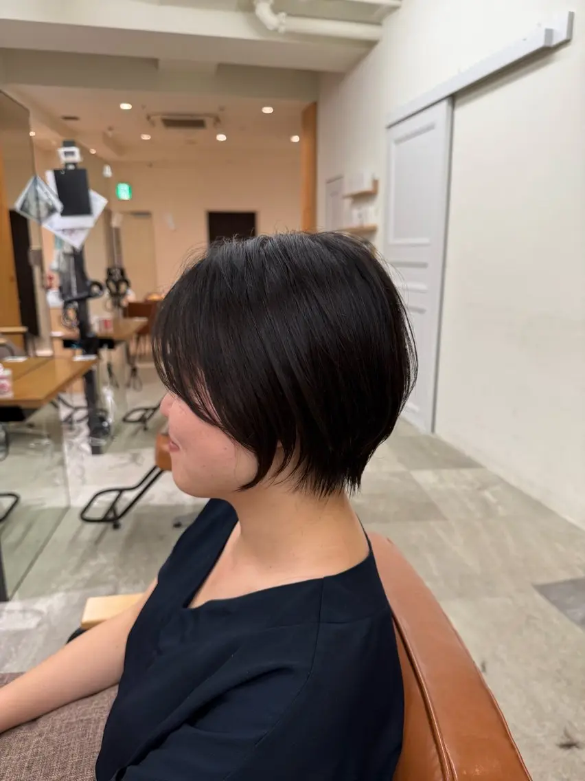 ショート fitするカット♡/ 多幸感/ふうか◠‿◠のヘアスタイル