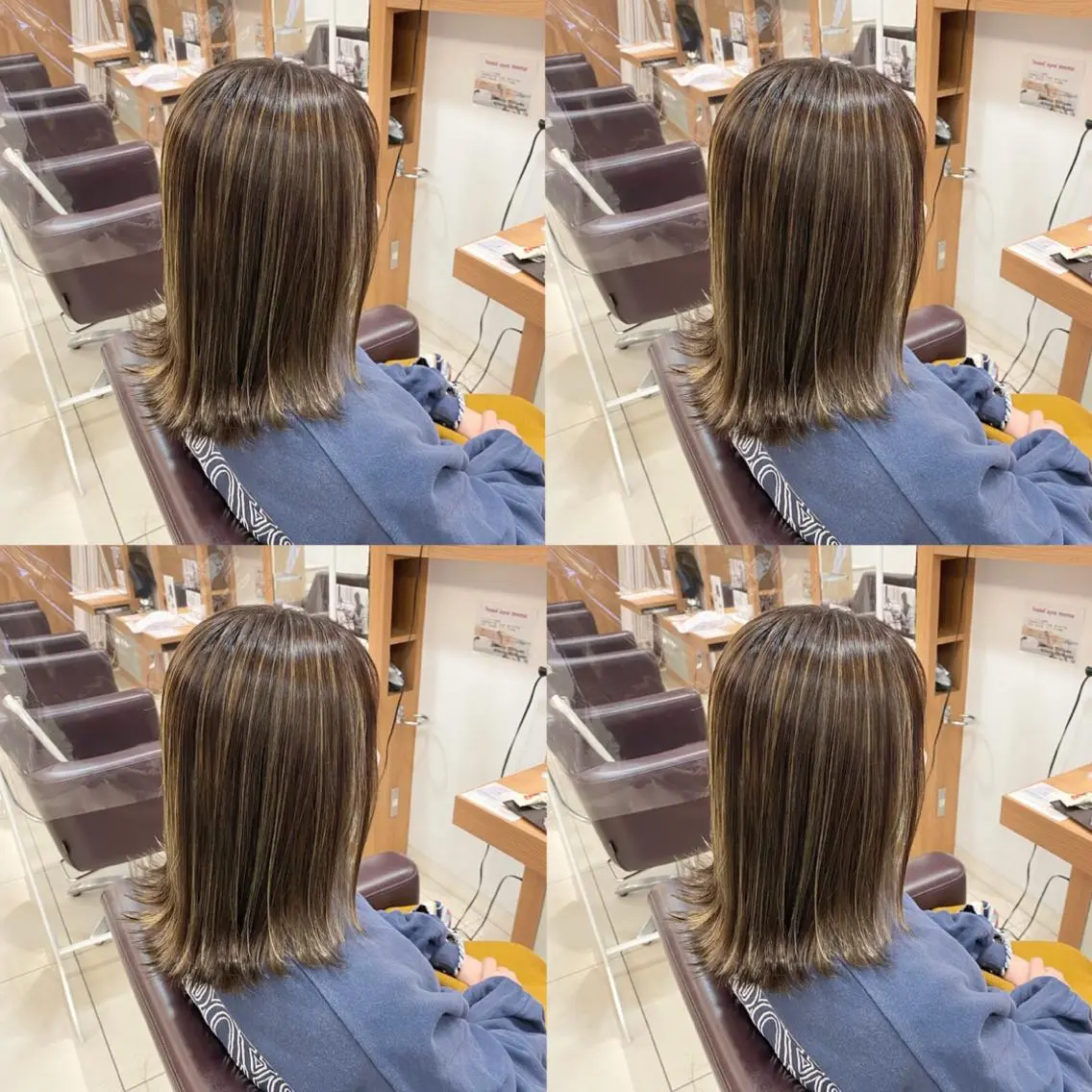 ミディアム カラー ヘアカラー トリートメント 【カラー指名No 1✨】HIBIKIのヘアスタイル