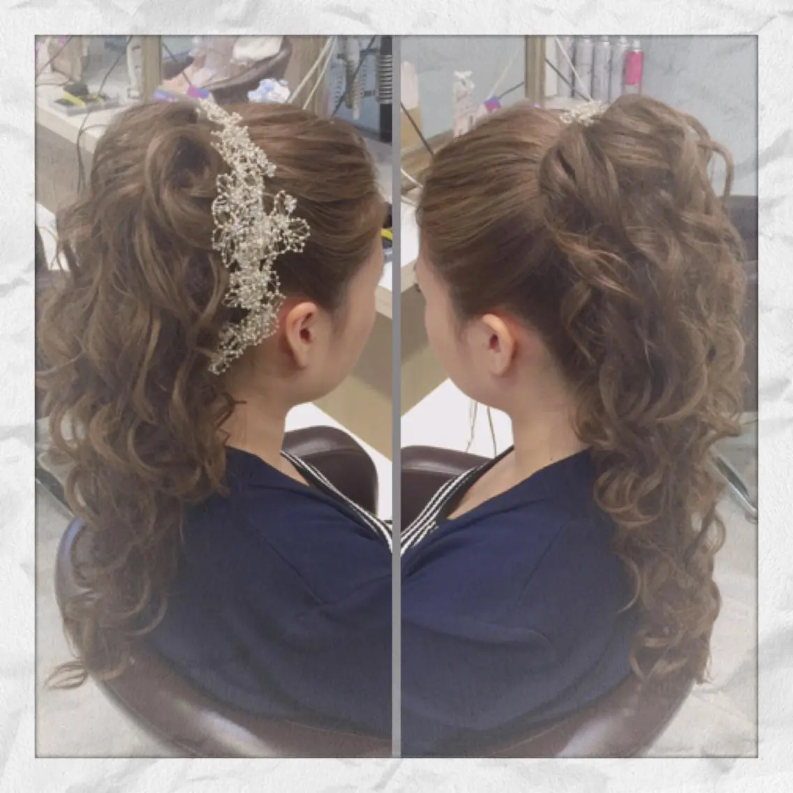 ロング ヘアアレンジ ヘアセット ヘアセット/着付け 𓇼 まつもと𓇼のその他イメージ