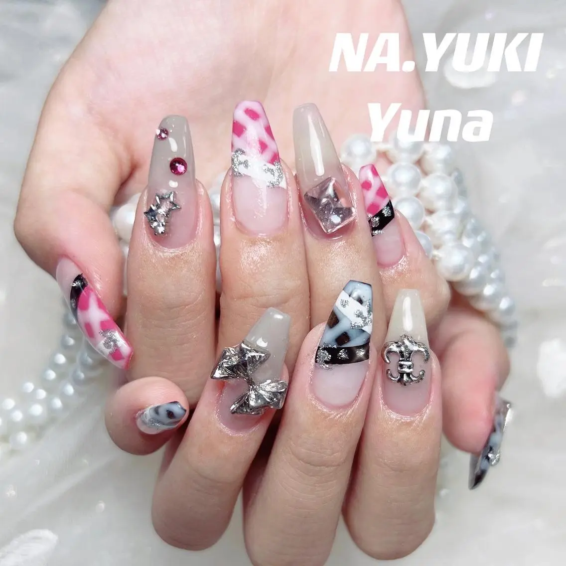 ネイル ハンドネイル ハンドケア YUKI 💗 渋谷店のネイルデザイン