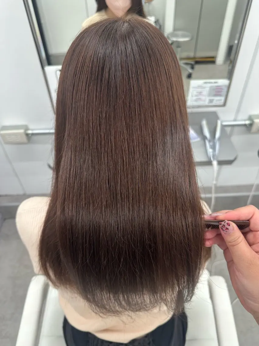 ロング カラー ブラウンカラー ダークブラウン 🌟モデル募集 /さら🩷のヘアスタイル