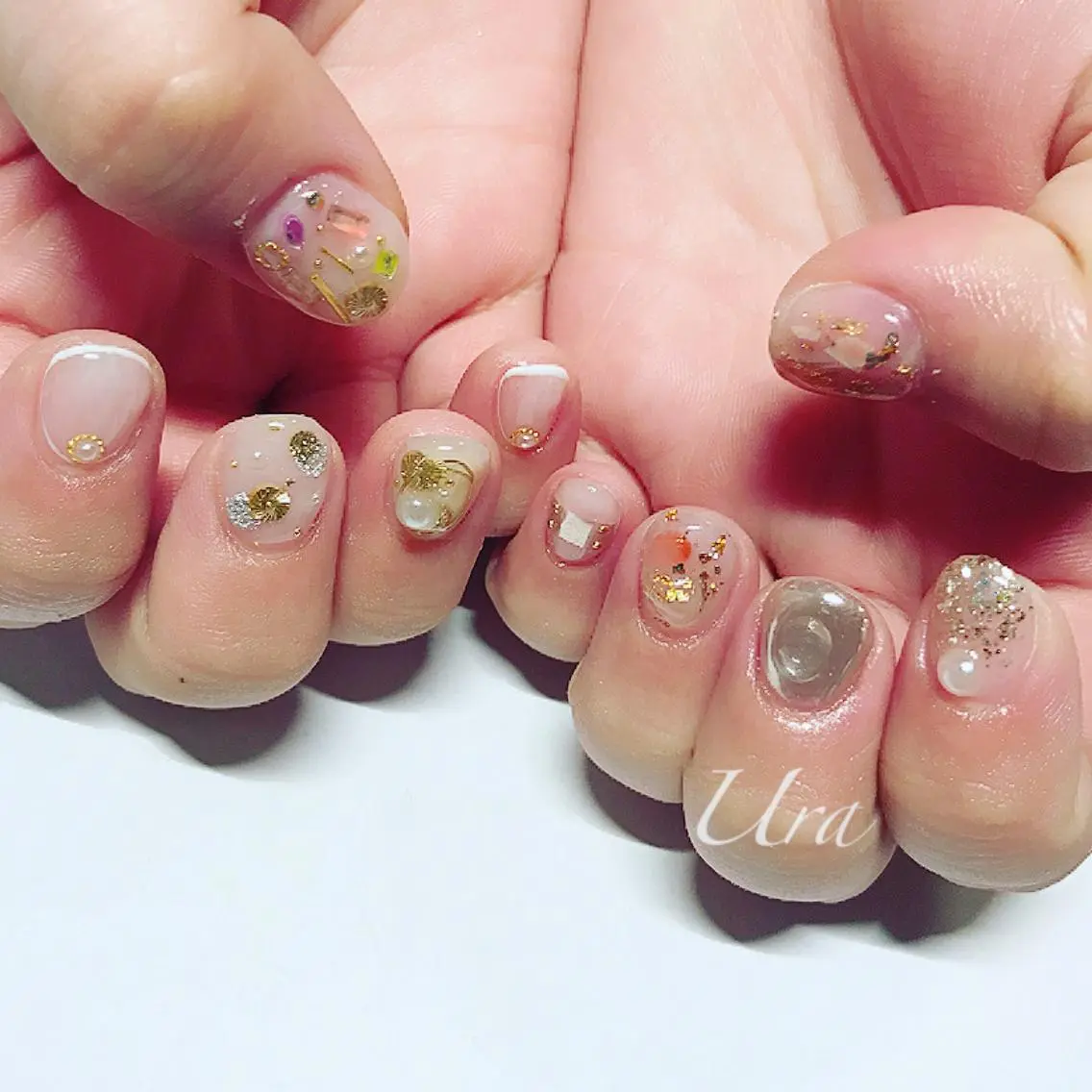 ネイル ミラーネイル UrakoNail 《nail》のネイルデザイン
