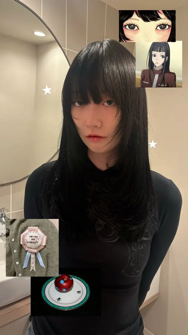 山本 あのんのヘアスタイル